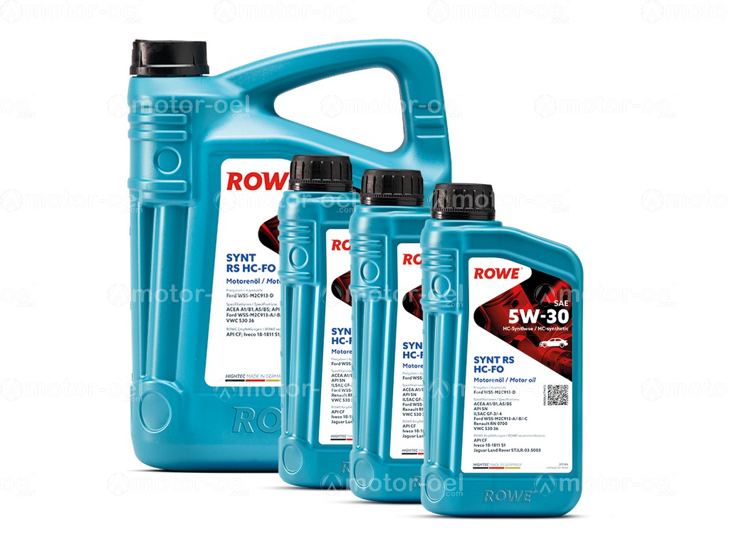 ROWE HIGHTEC SYNT RS SAE 5W-30 HC-FO, 8 Liter (5L+3L), 20146