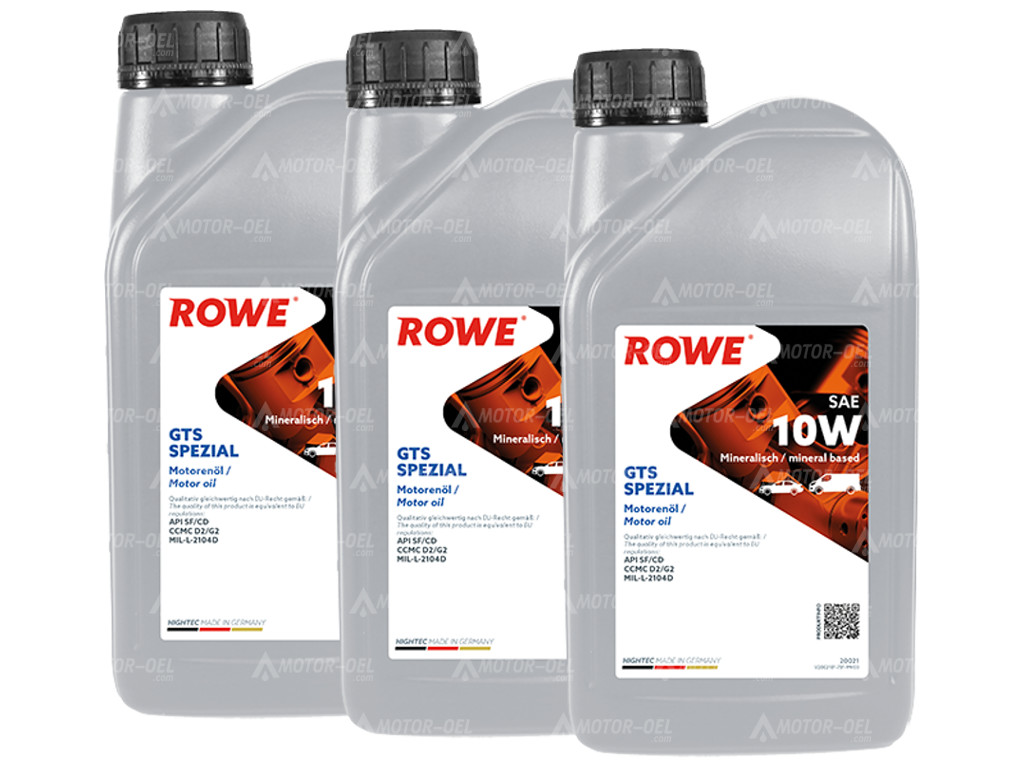 ROWE HIGHTEC GTS SPEZIAL SAE 10W 3 Liter (3x1L), 20021