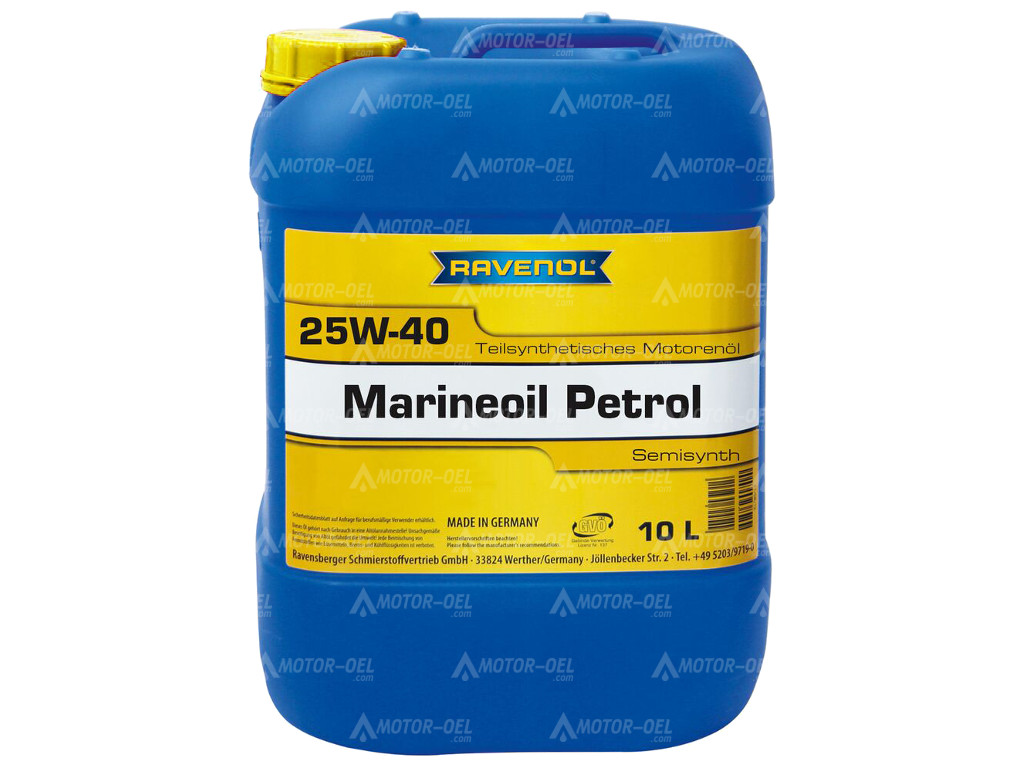 20 Liter (2x10L) RAVENOL MARINEOIL Petrol 25W-40, 1163220
