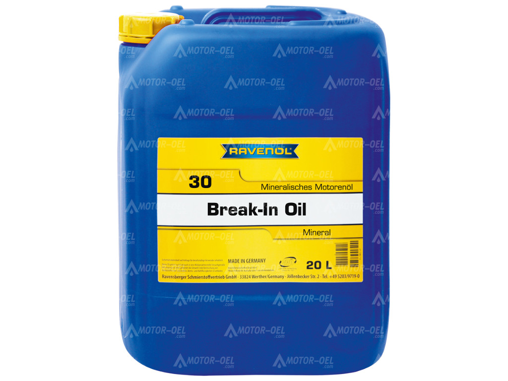 RAVENOL Break-In Oil SAE 30   Einlauföl 20 Ltr., 