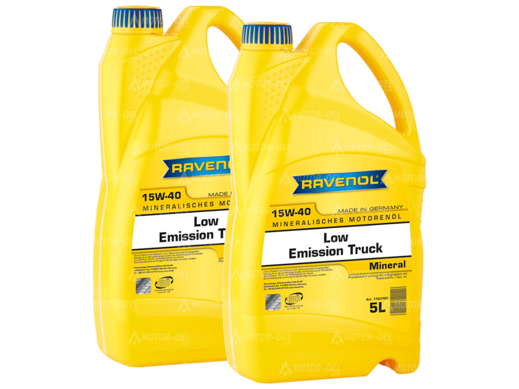 RAVENOL Low Emission Truck SAE 15W-40 10 (2x5) Ltr.,