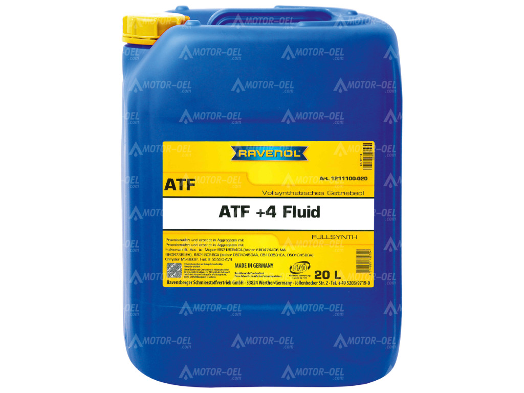 RAVENOL ATF+4® Fluid 20 Ltr. RAVENOL ATF+4® Fluid 20 Ltr.