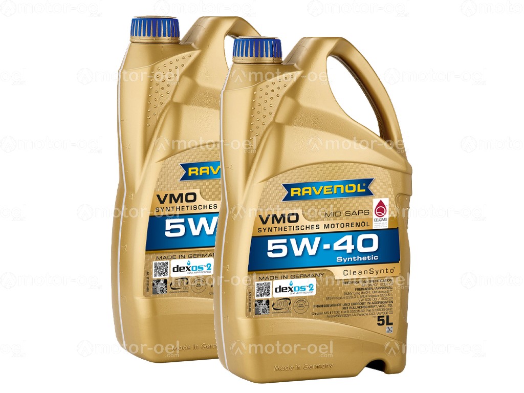 10 Liter (2x5L) RAVENOL VMO SAE 5W-40 1111133