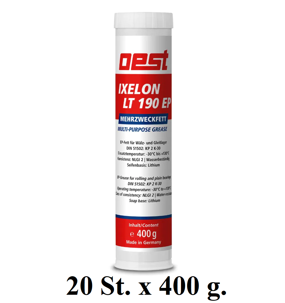 OEST Ixelon LT 190 EP, 8 kg. (20 x 0,4 kg.), 42199