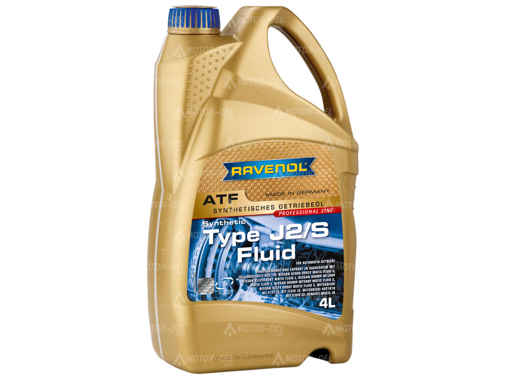 RAVENOL ATF Type J2/S Fluid 4 Ltr. RAVENOL ATF Type J2/S Fluid 4 Ltr.