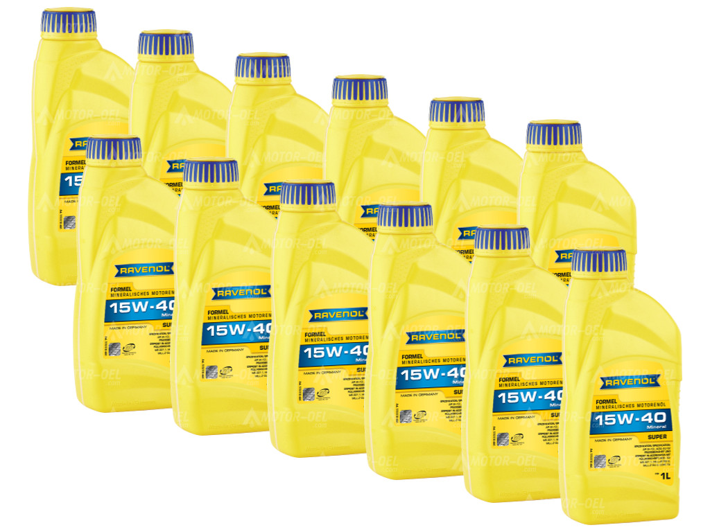 RAVENOL Formel Super 15W-40 12 (12x1) Ltr.