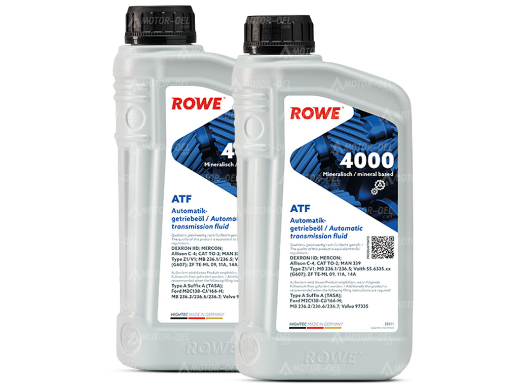 ROWE HIGHTEC ATF 4000, 2 Liter (2x1L), 25011 ROWE HIGHTEC ATF 4000, 2 Liter (2x1L), 25011