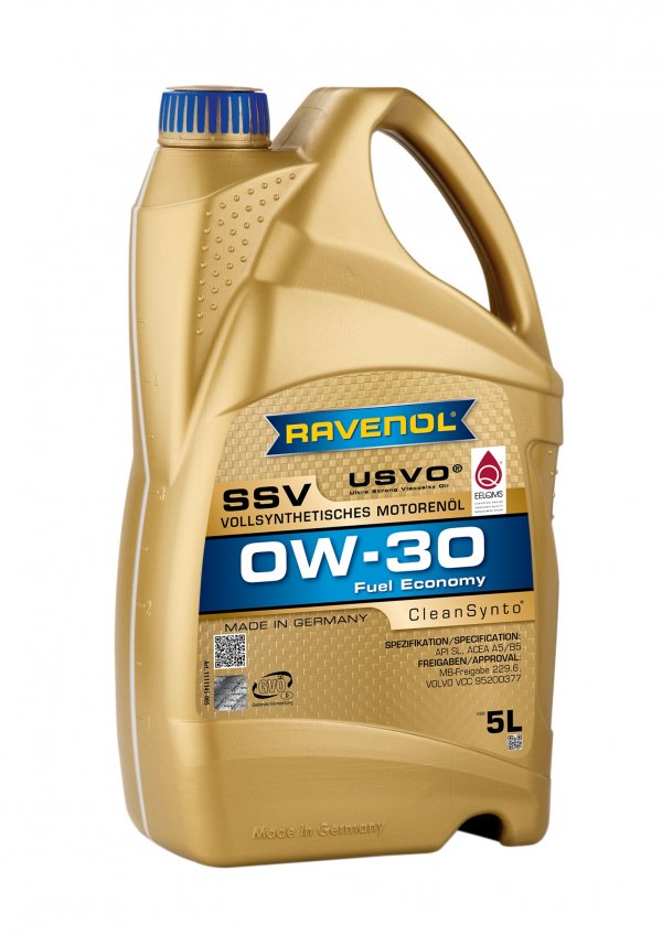 RAVENOL SSV Fuel Economy SAE 0W-30, 5 Liter, 1111145
