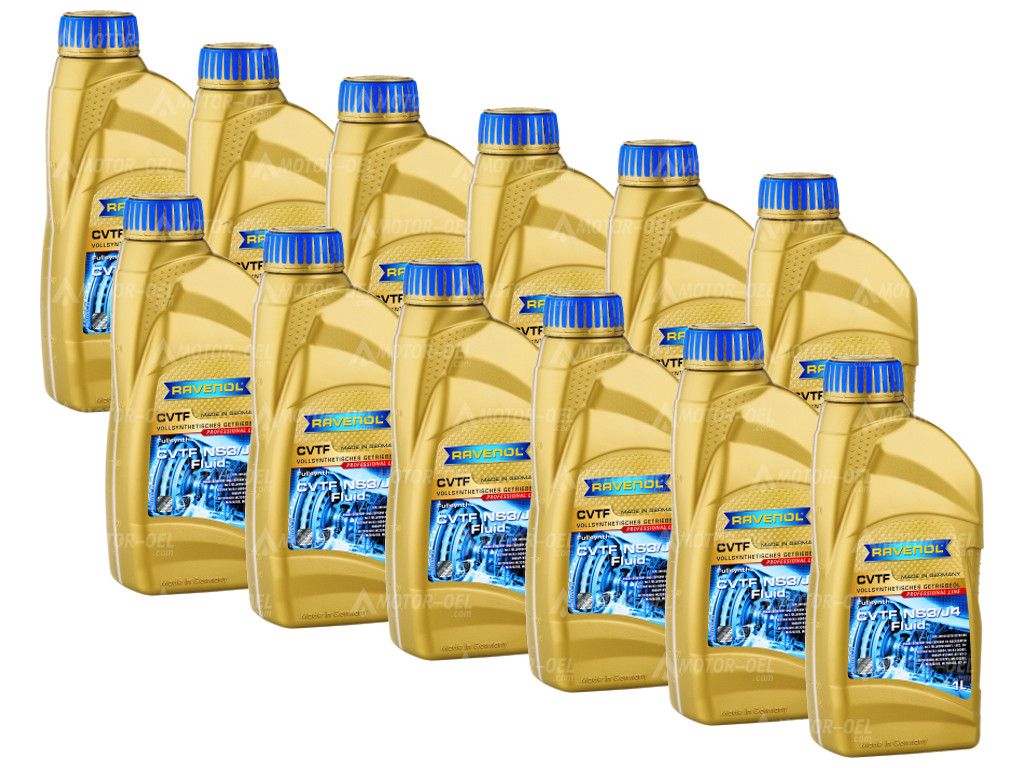 RAVENOL CVTF NS3/J4 Fluid 12 Ltr. (12x1) RAVENOL CVTF NS3/J4 Fluid 12 Ltr. (12x1)