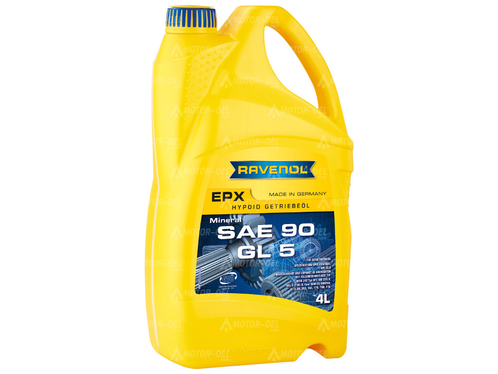 RAVENOL Getriebeoel EPX SAE 90 GL 5 4 Ltr.