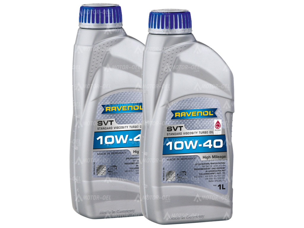 RAVENOL SVT Standard Viscosity Turbo Oil SAE 10W-40 2 (2x1) Ltr.