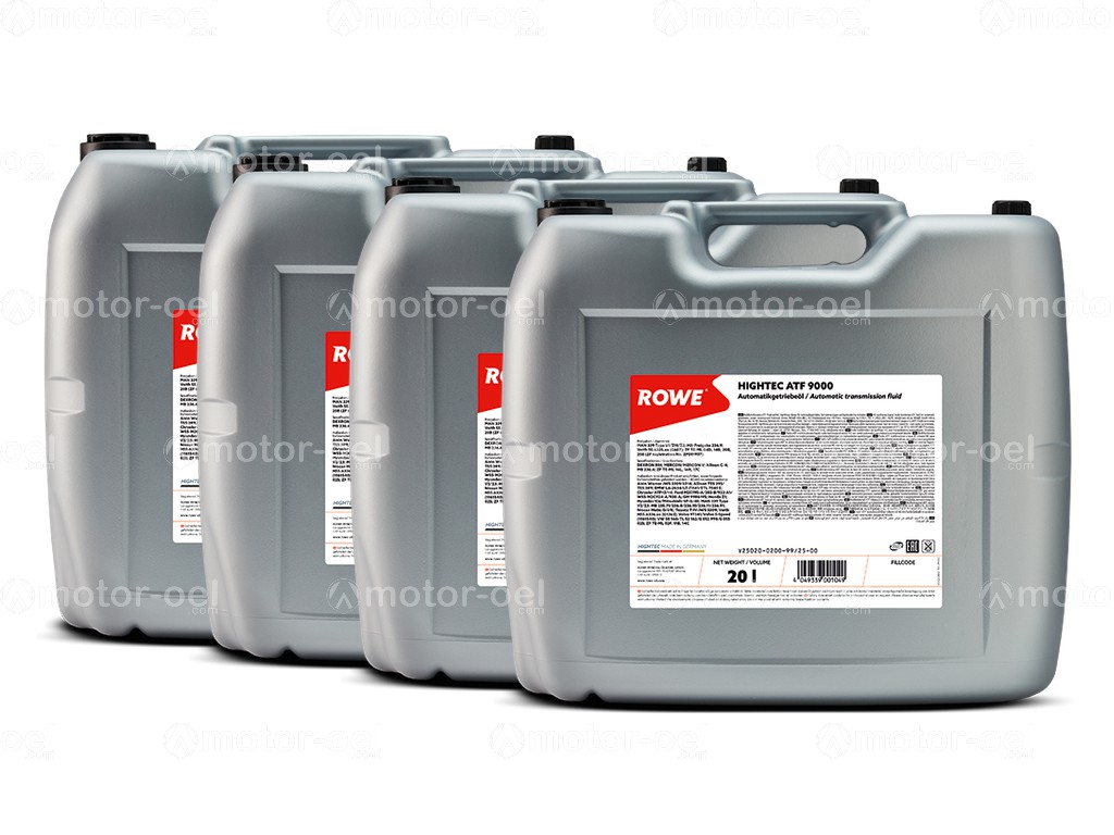 ROWE HIGHTEC ATF 9000, 80 Liter (4x20L), 25020