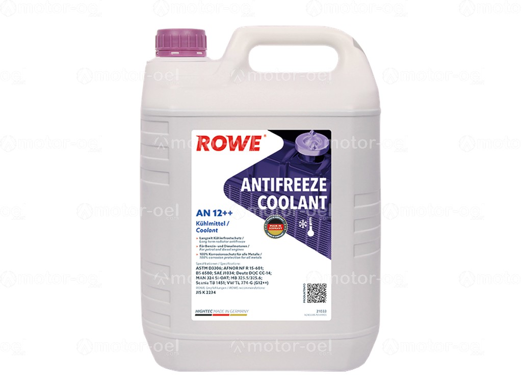 ROWE HIGHTEC ANTIFREEZE AN 12++, 5 Liter, 21033