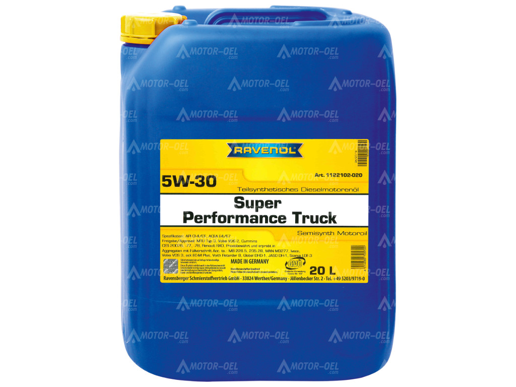 RAVENOL Super Performance Truck SAE 5W-30 20 Ltr. RAVENOL Super Performance Truck SAE 5W-30 20 Ltr.