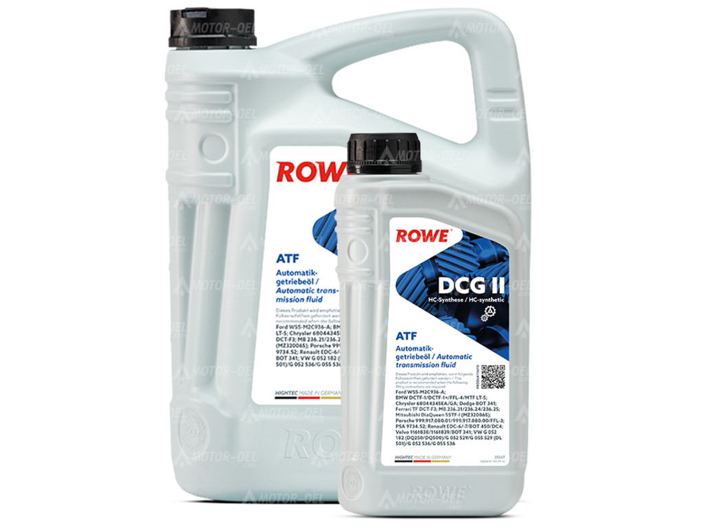 ROWE HIGHTEC ATF DCG II, 6 Liter (5L+1L), 25067 ROWE HIGHTEC ATF DCG II, 6 Liter (5L+1L), 25067
