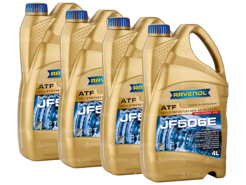 RAVENOL ATF JF506E 16 (4x4) Ltr.  RAVENOL ATF JF506E 16 (4x4) Ltr.