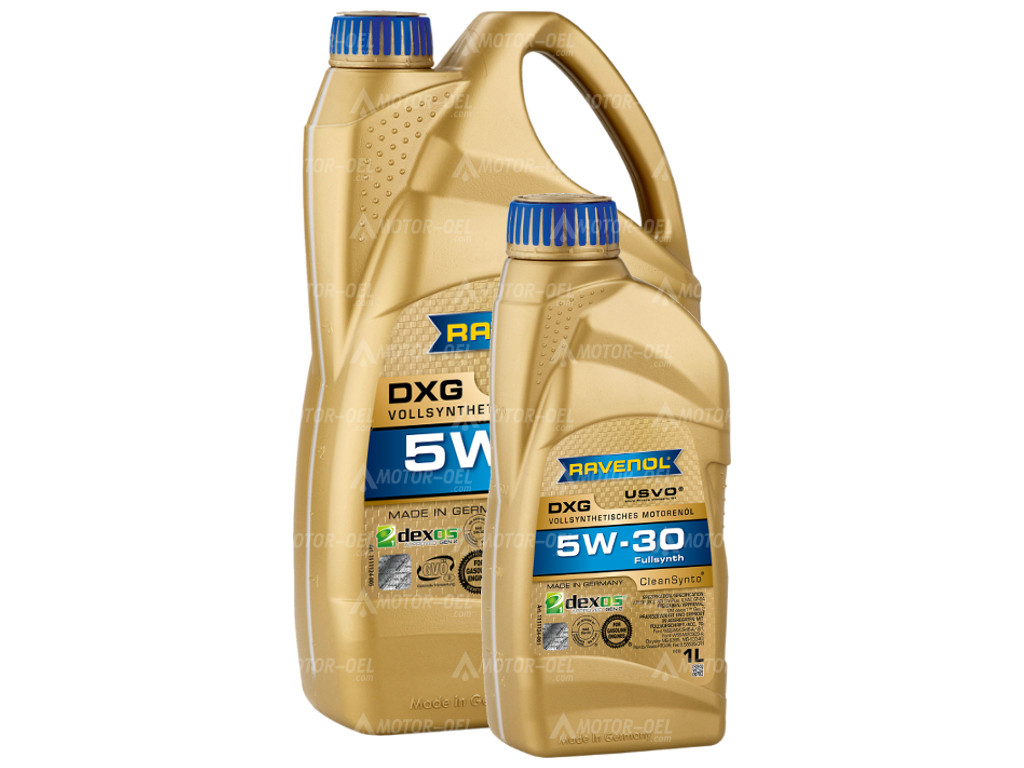 RAVENOL DXG SAE 5W-30, 6 Liter (5L+1L), 1111124 