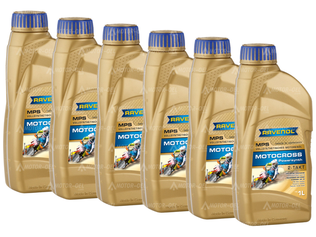 RAVENOL MPS Motocross Powersynth 2T 6 (6x1) Ltr. RAVENOL MPS Motocross Powersynth 2T 6 (6x1) Ltr.
