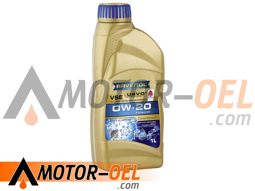 1111112 RAVENOL VSE SAE 0W-20 1 Liter | ACEA C5