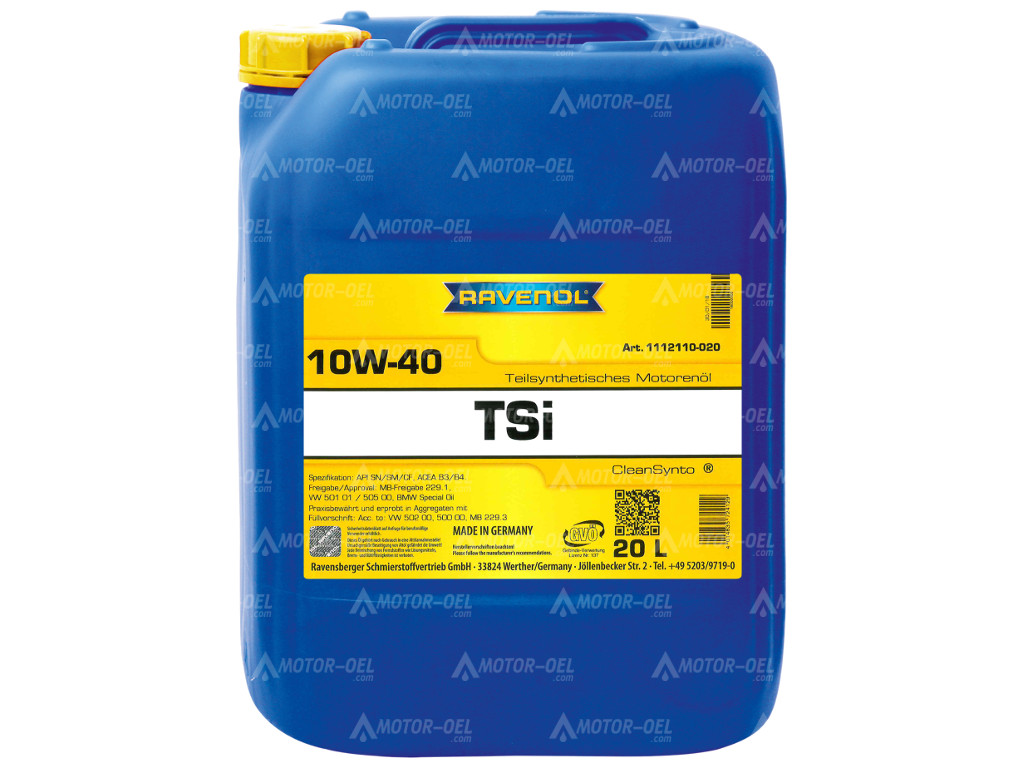 RAVENOL TSi SAE 10W-40 20 Ltr.