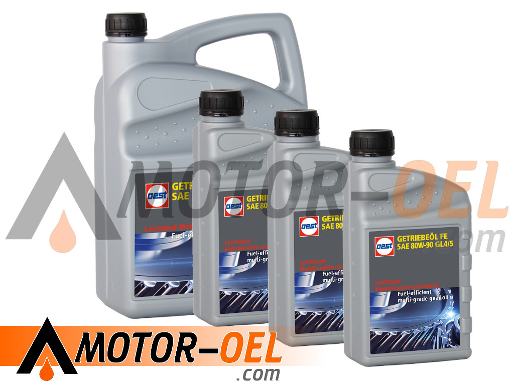 OEST GETRIEBEÖL FE 80W-90 GL4/5 5+3 Liter, 37228