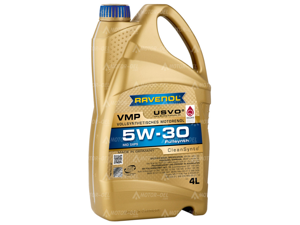 4 Liter RAVENOL VMP SAE 5W-30, 1111122