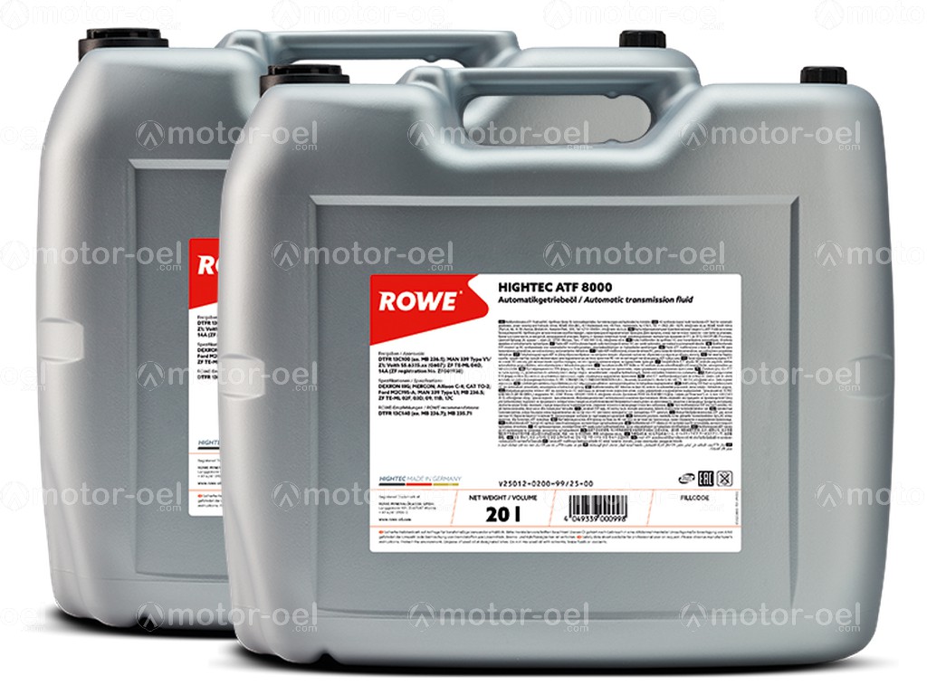 ROWE HIGHTEC ATF 8000, 40 Liter (2x20L), 25012