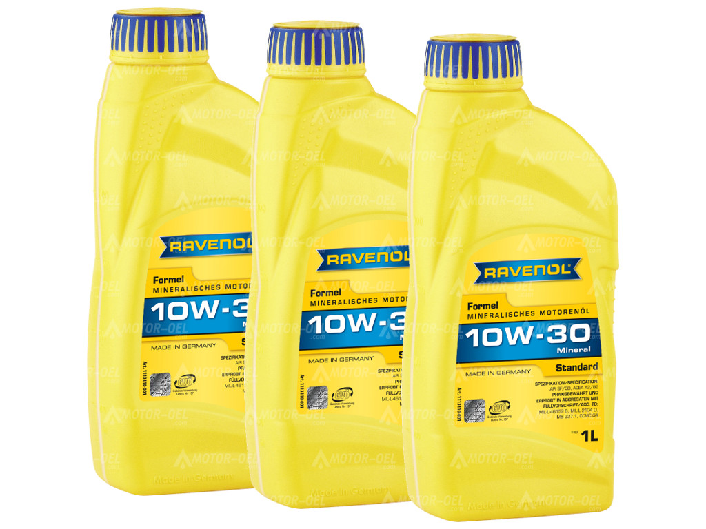 RAVENOL Formel Standard 10W-30 3 (3x1) Ltr.