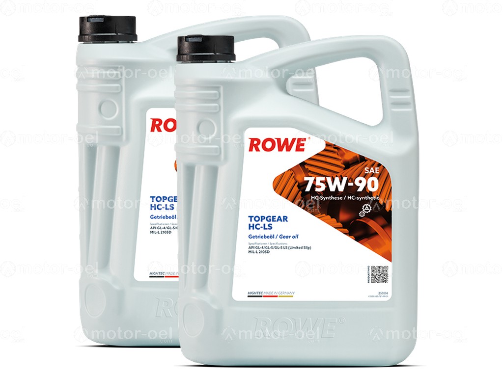 ROWE HIGHTEC TOPGEAR SAE 75W-90 HC-LS, 10 Liter (2x5L), 25004