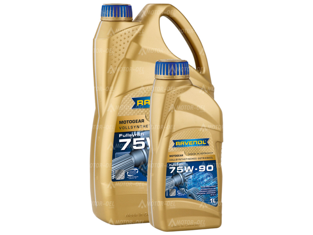 RAVENOL Motogear SAE 75W-90 GL-4 5 (4+1) Ltr. RAVENOL Motogear SAE 75W-90 GL-4 5 (4+1) Ltr.