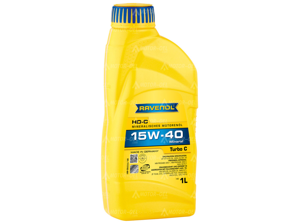 RAVENOL Turbo-C HD-C SAE 15W-40 1 Ltr.