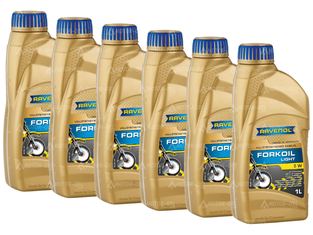 RAVENOL  Fork Oil  Light 5W 6 (6x1) Ltr.