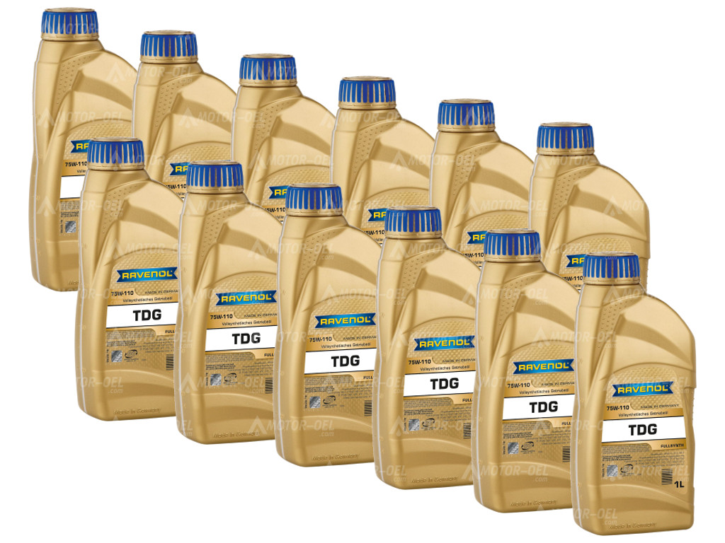 RAVENOL TDG 75W-110 Getriebeöl, 12 Liter (12x1L), 1221109