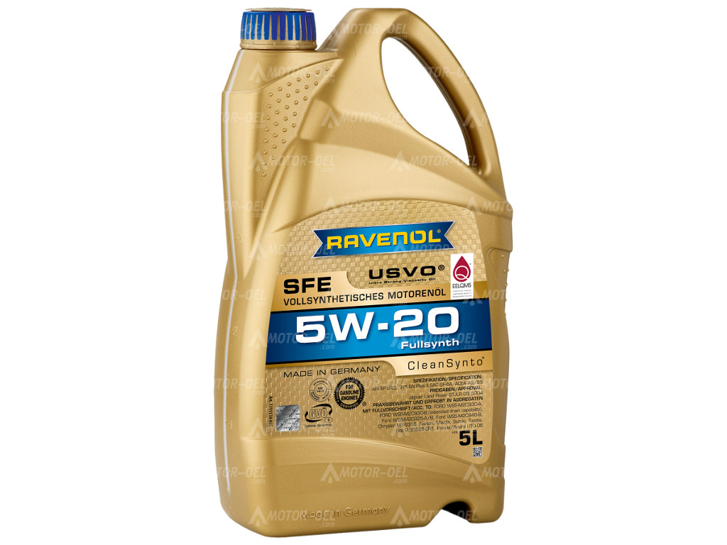 RAVENOL Super Fuel Economy SFE SAE 5W-20, 5 Liter, 1111110