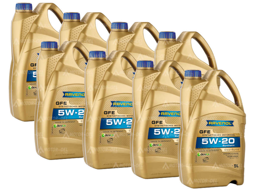 RAVENOL GFE SAE 5W-20, 40 Liter (8x5L), 1111111