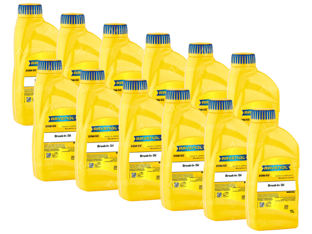 RAVENOL Break-In Oil SAE 20W-50  Einlauföl 12 (12x1) Ltr. 