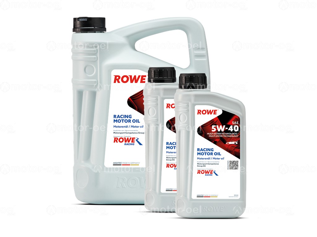ROWE HIGHTEC RACING MOTOR OIL SAE 5W-40, 7 Liter (5L+2L), 20044