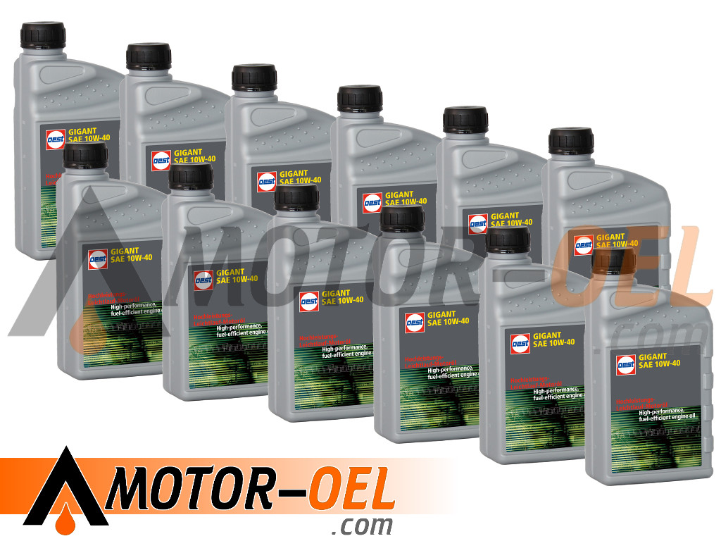 OEST Gigant SAE 10W-40, 12 Liter (12x1L), 32007