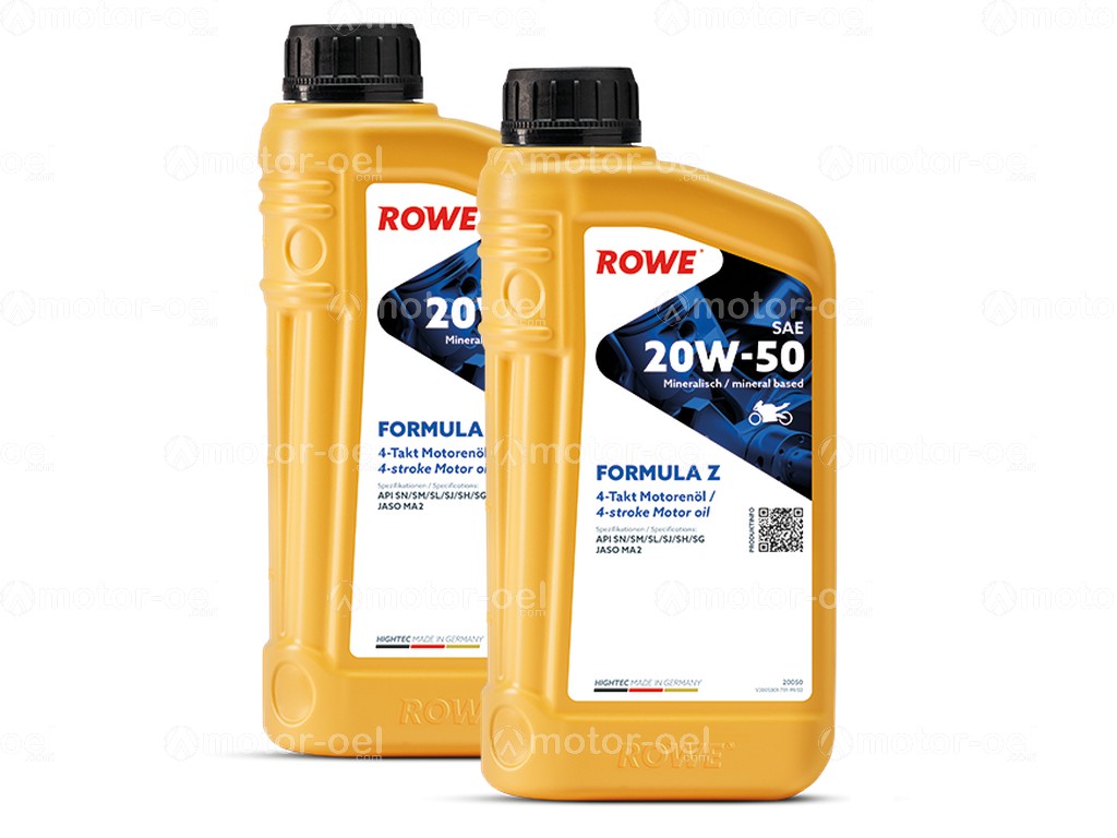 ROWE HIGHTEC FORMULA SAE 20W-50 Z, 2 Liter (2x1L), 20050