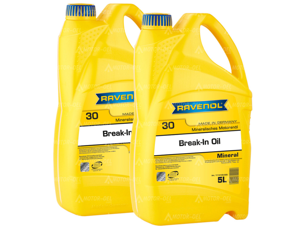 RAVENOL Break-In Oil SAE 30   Einlauföl 10 (2x5) Ltr., 