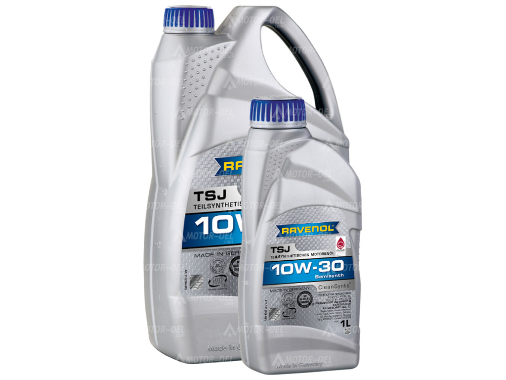 RAVENOL TSJ SAE 10W-30 6 (5+1) Ltr.  RAVENOL TSJ SAE 10W-30 6 (5+1) Ltr.