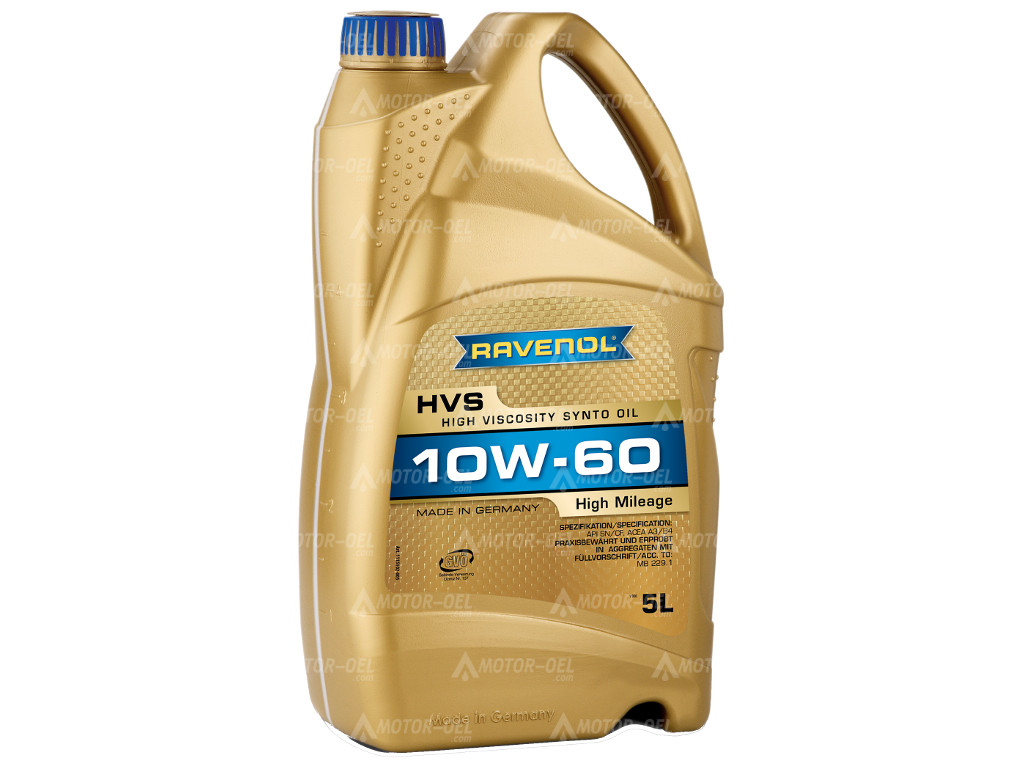 RAVENOL HVS High Viscosity Synto Oil SAE 10W-60 5 Ltr.