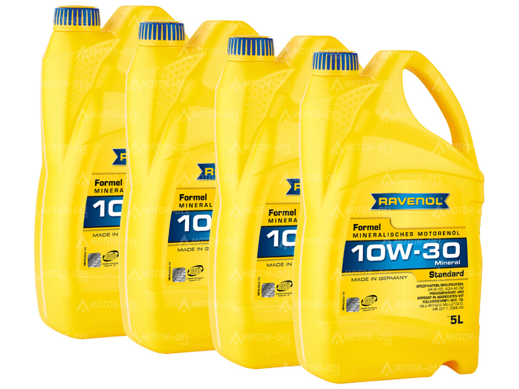 RAVENOL Formel Standard 10W-30 20 (4x5) Ltr. RAVENOL Formel Standard 10W-30 20 (4x5) Ltr.