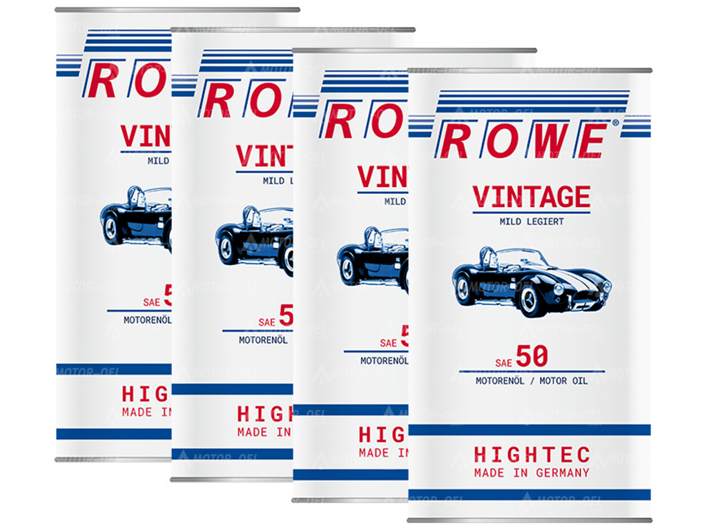 ROWE HIGHTEC VINTAGE SAE 50 MILD LEGIERT, 20 Liter (4x5L), 20194