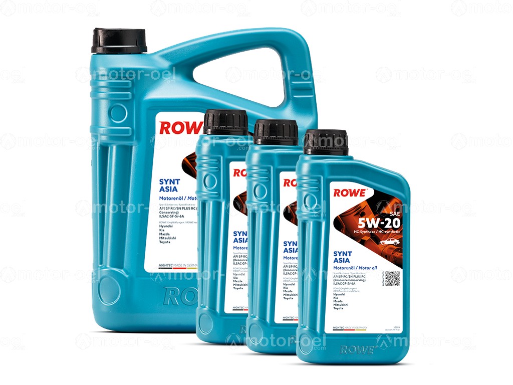 ROWE HIGHTEC SYNT ASIA SAE 5W-20, 8 Liter (5L+3L), 20359