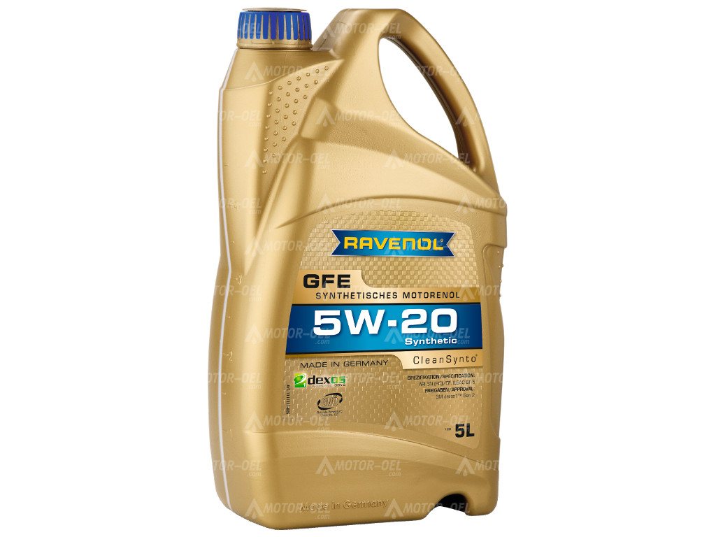 RAVENOL GFE SAE 5W-20, 5 Liter, 1111111