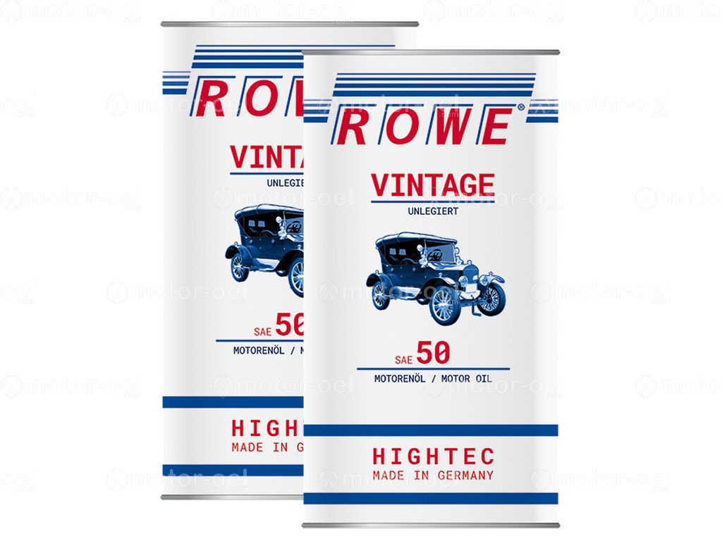 ROWE HIGHTEC VINTAGE SAE 50 UNLEGIERT, 10 Liter (2x5L), 20039