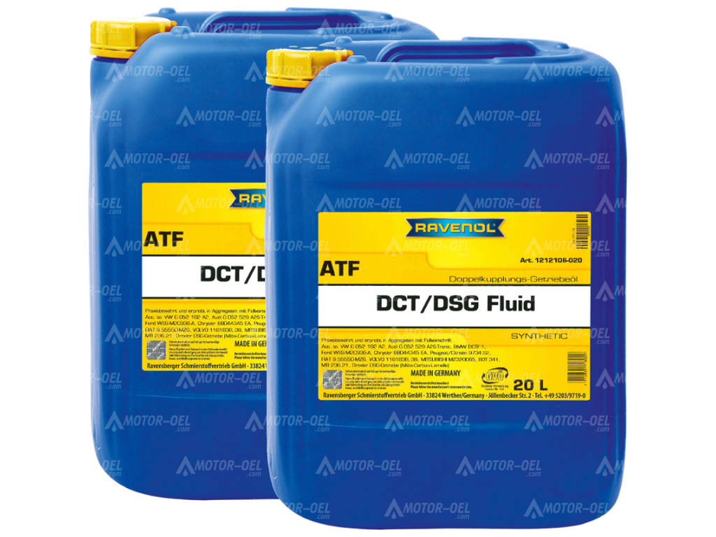 80 Liter (4x20L) RAVENOL DCT-HV Fluid 1212106