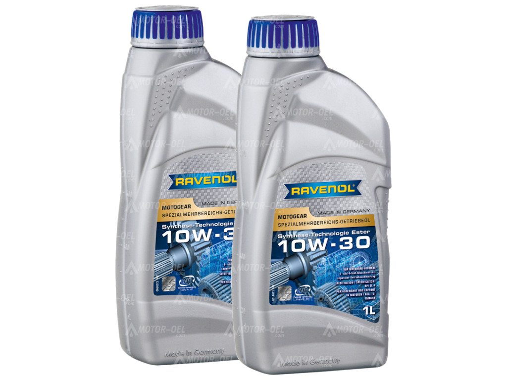 RAVENOL Motogear SAE 10W-30 GL-4 2 (2x1) Ltr.