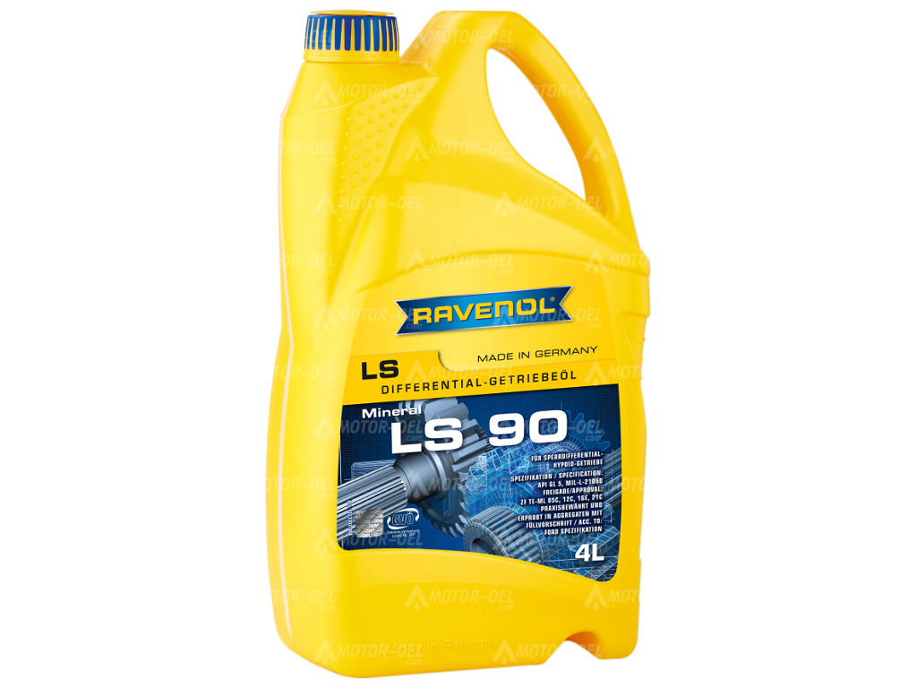 RAVENOL Sperrdifferential-Hypoid-Getriebeoel LS 90 4 Ltr.